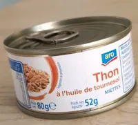 Thon à l'huile de tournesol