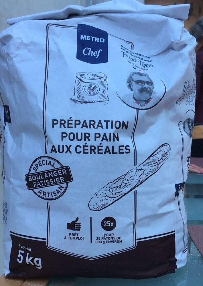 Préparation pour pain aux céréales