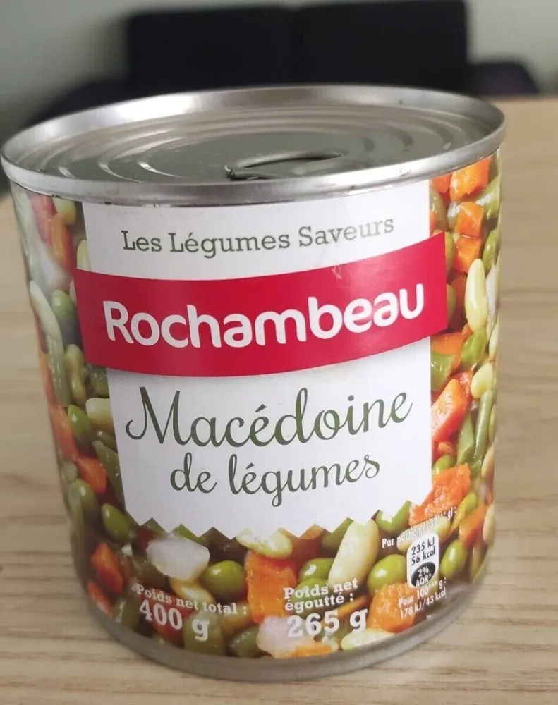 Macédoine de légumes