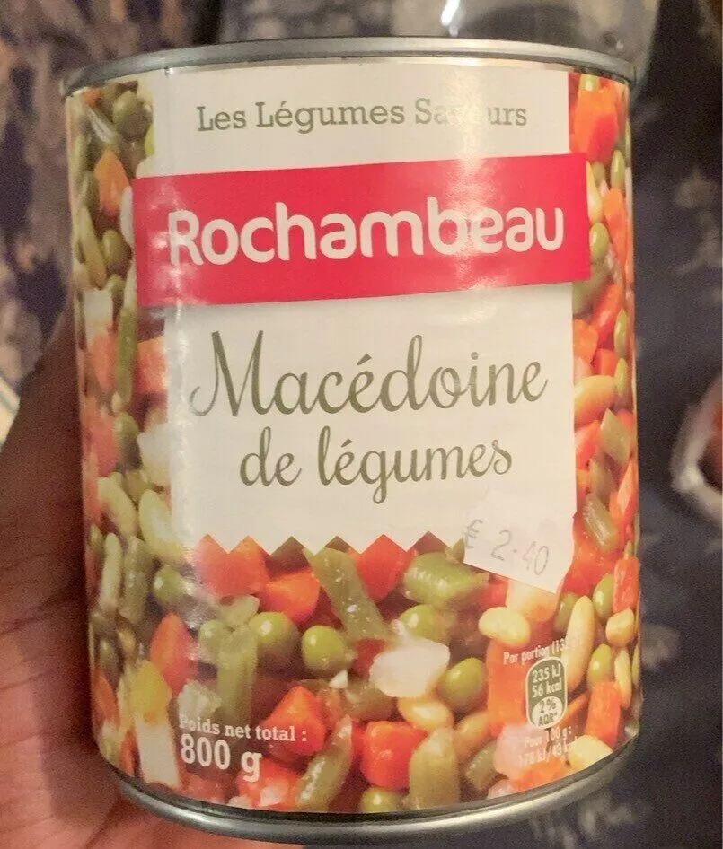 Macédoine de légumes