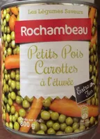 Les légumes Saveurs - Petits pois carottes à l’éruvée