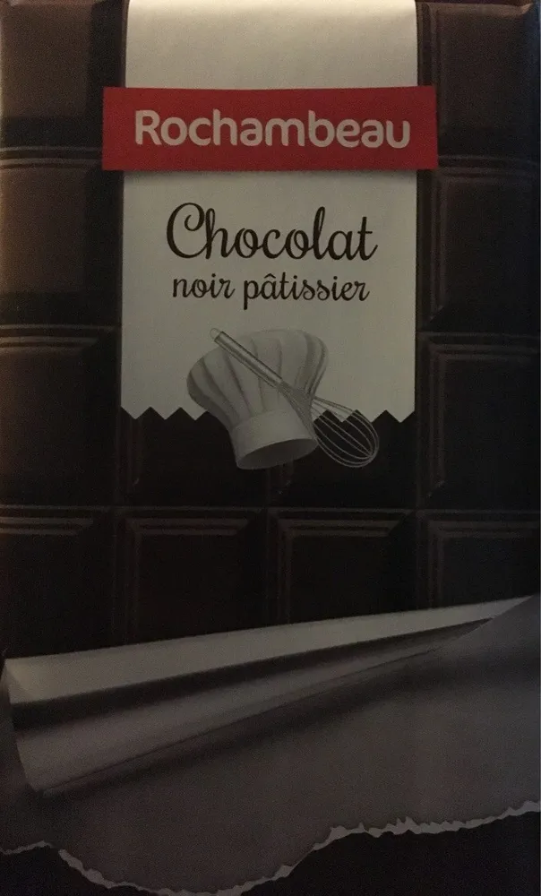 Chocolat noir patissier