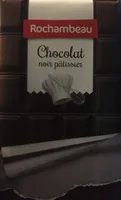 Chocolat noir patissier
