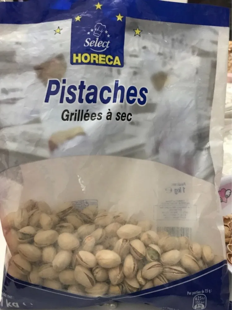 Pistache grillé à sec