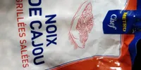 Noix de cajou grillées salées