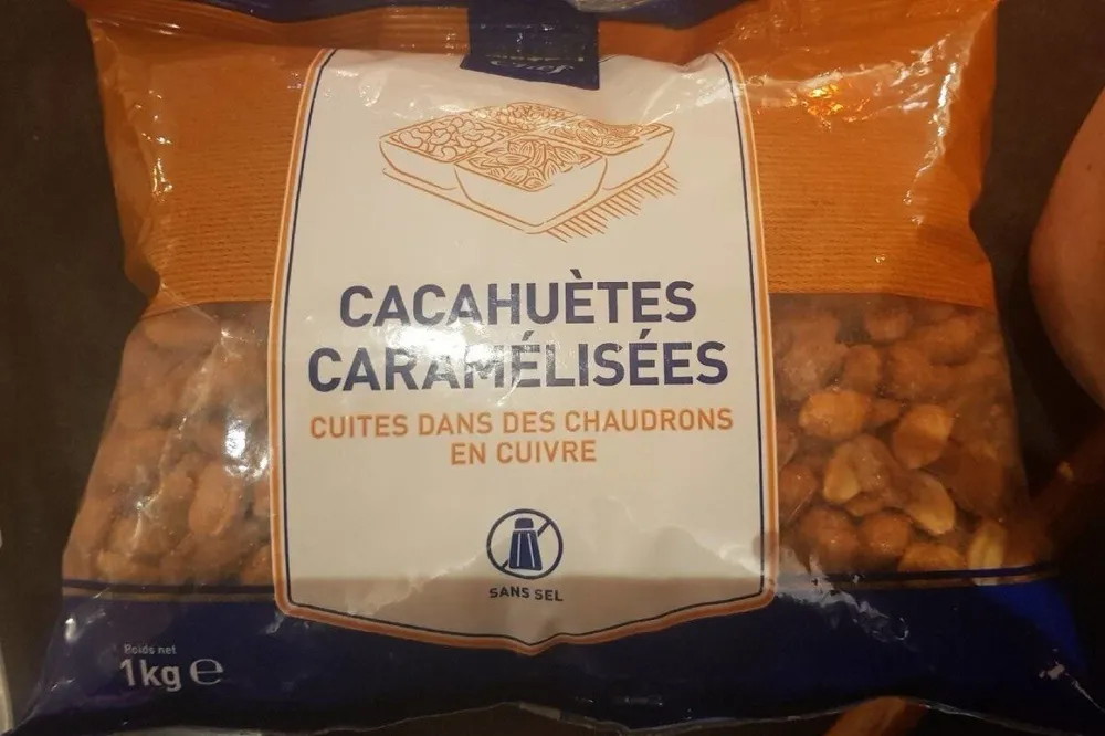 Cacahuètes caramelisées