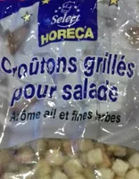 Croûtons grillés pour salade