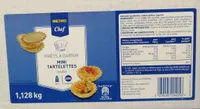 Prêt à garnir mini tartelettes salées