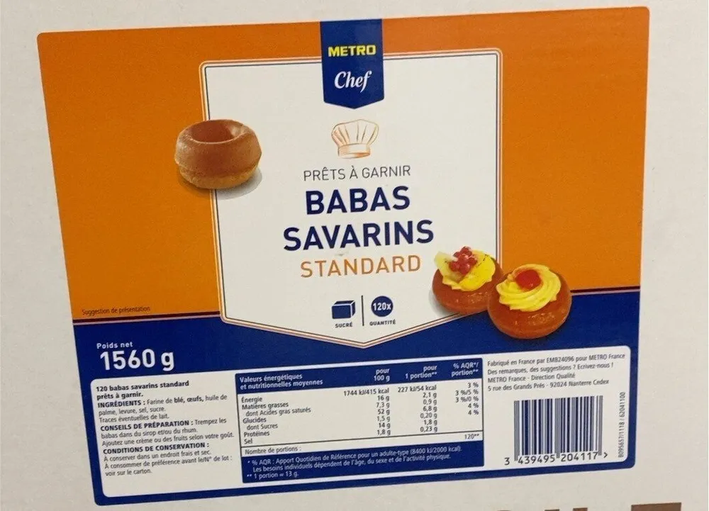 Babas savarins