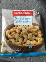Noix de cajou grilliées et salées