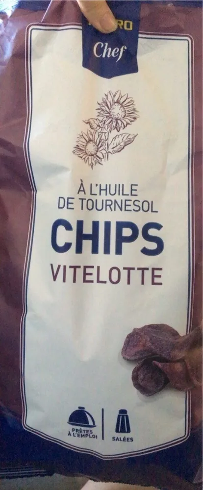 Chips vitelote