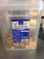 Mélange cacahuètes, Bretzel et raisins