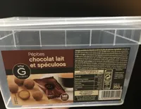 Pepites chocolat lait et speculoos