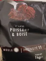 Café puissant et boisé