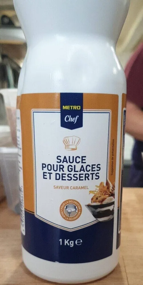 Sauce pour glaces et dessert