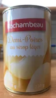 Demi poires au sirop