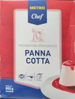 Panna Cotta préparation déshydratée