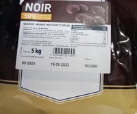 Chocolat pur beurre cacao