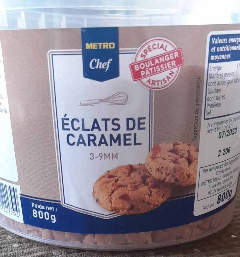 Éclats de caramel