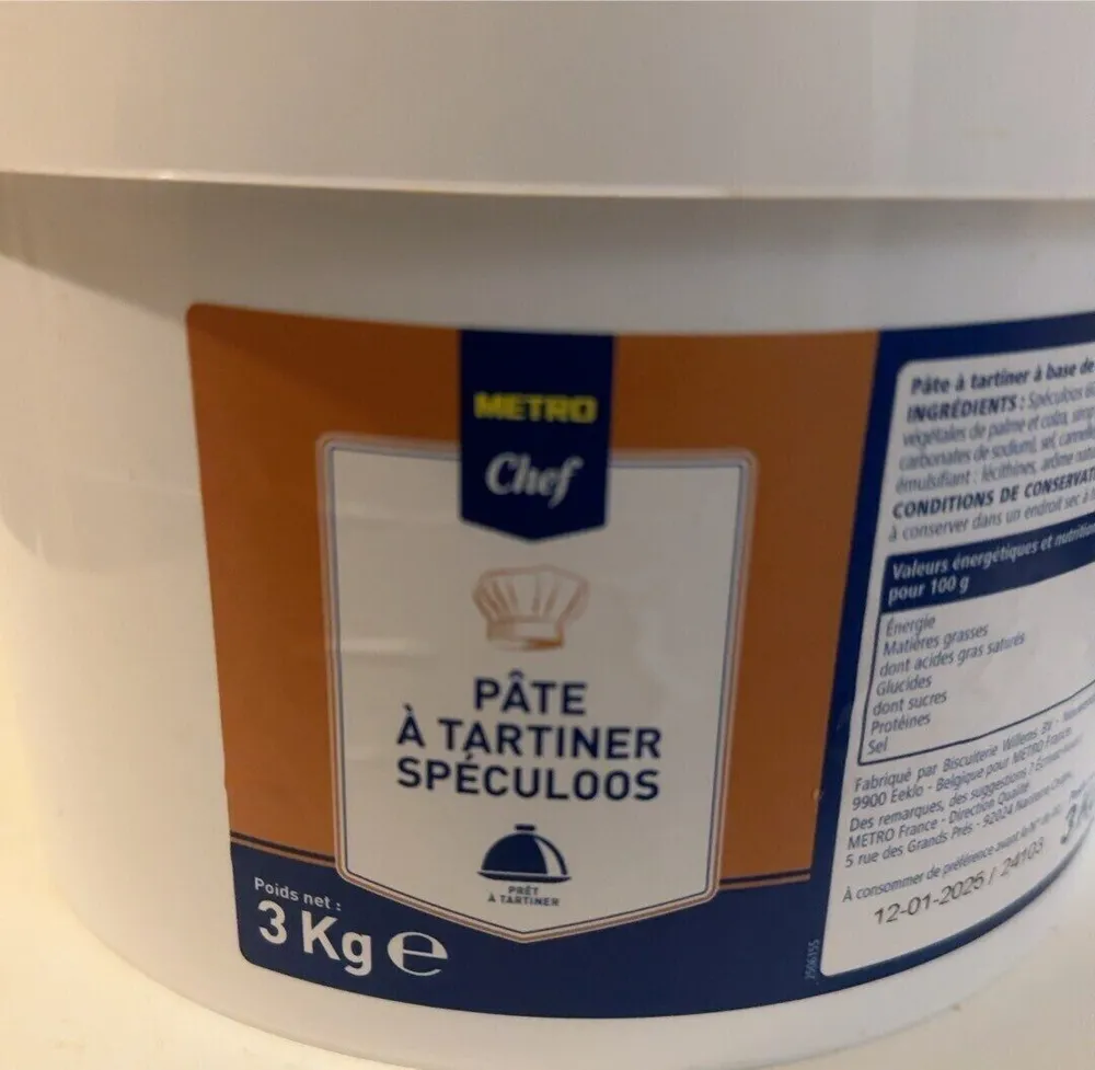 Pate a tartine speculoos