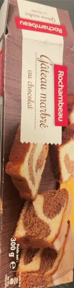 Gâteau marbré au chocolat