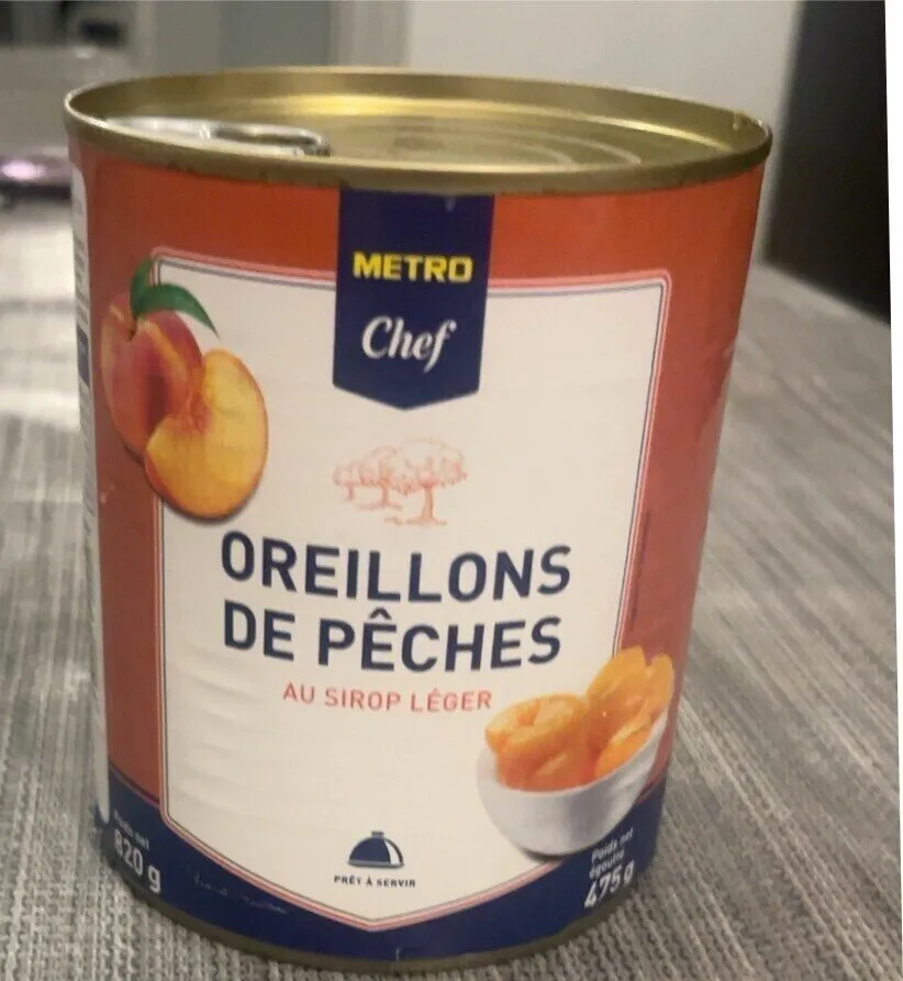 Oreillons de pêches