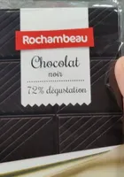 Chocolat noir 72%