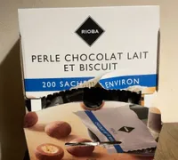 Perle chocolat au lait et biscuit