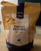 Papaye en cube