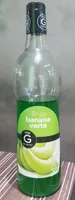 Sirop banane verte