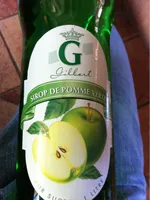 Sirop de pomme verte
