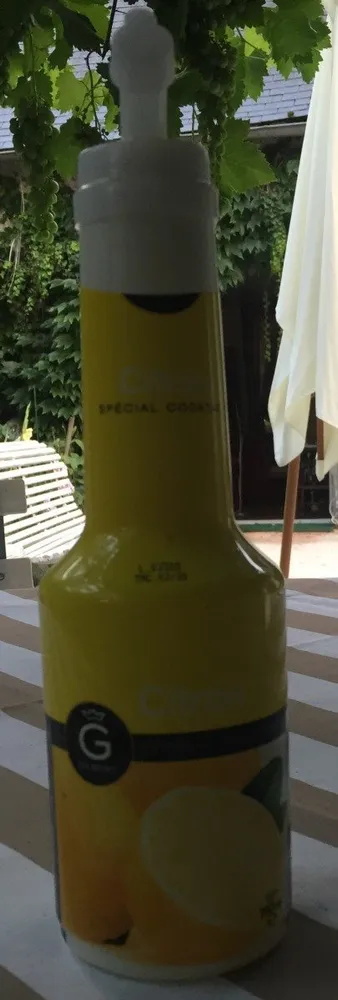 Citron special cocktail