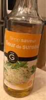 Sirop fleur de sureau