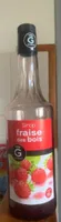Sirop Fraise des Bois