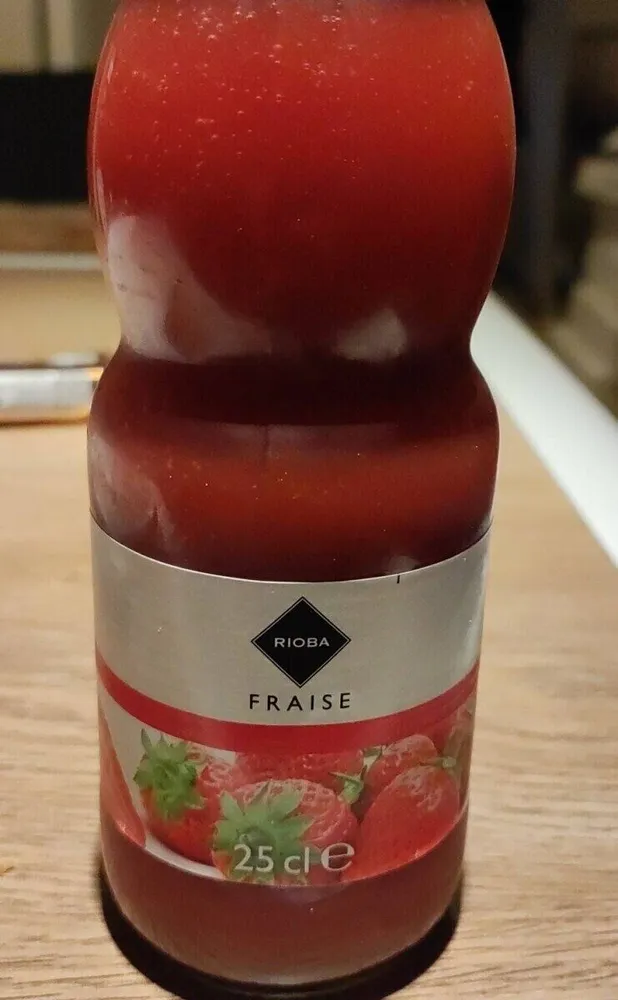 Boisson à la fraise