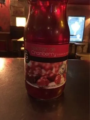 Nectar de cranberry