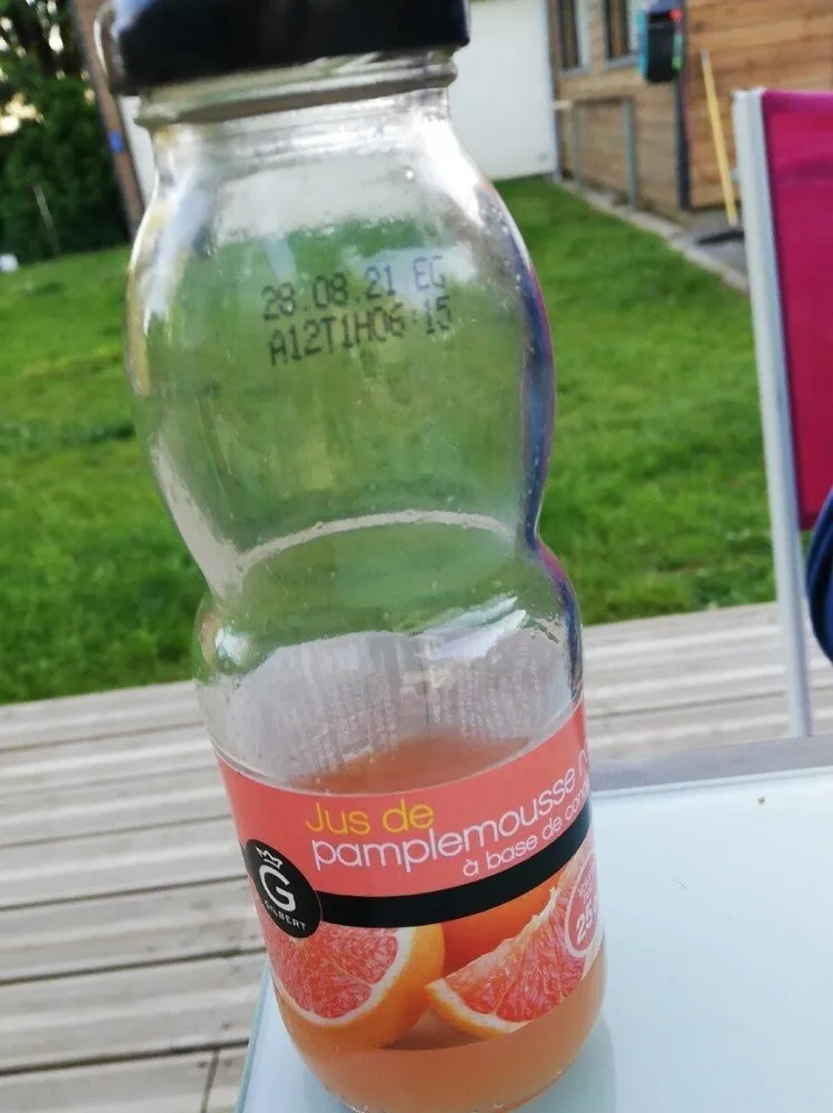 Jus de pamplemousse