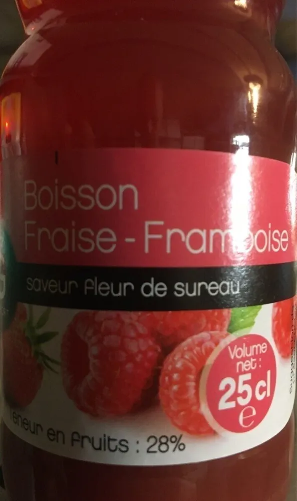 Boisson Fraise Framboise