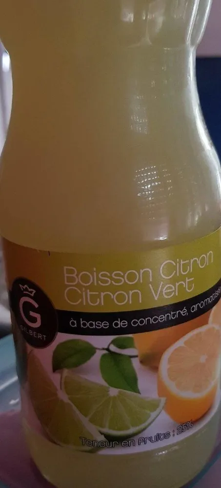 Boisson citron
