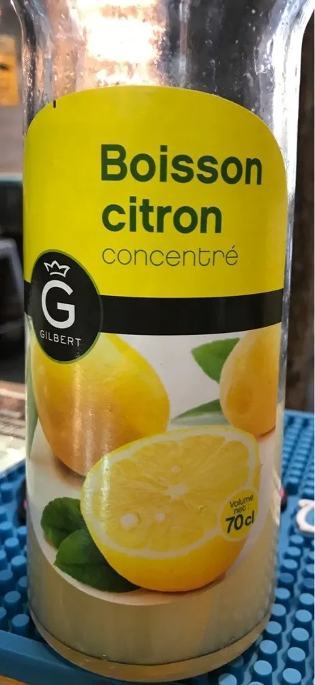 Boisson citron