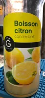 Boisson citron