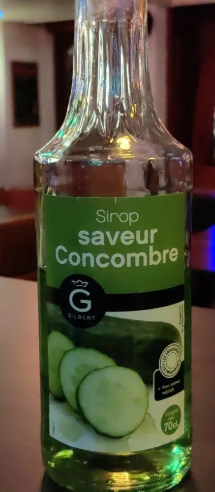 Sirop de concombre