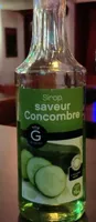 Sirop de concombre