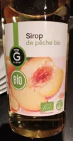 Sirop de peche bio