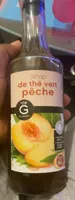Sirop de thé vert pêche