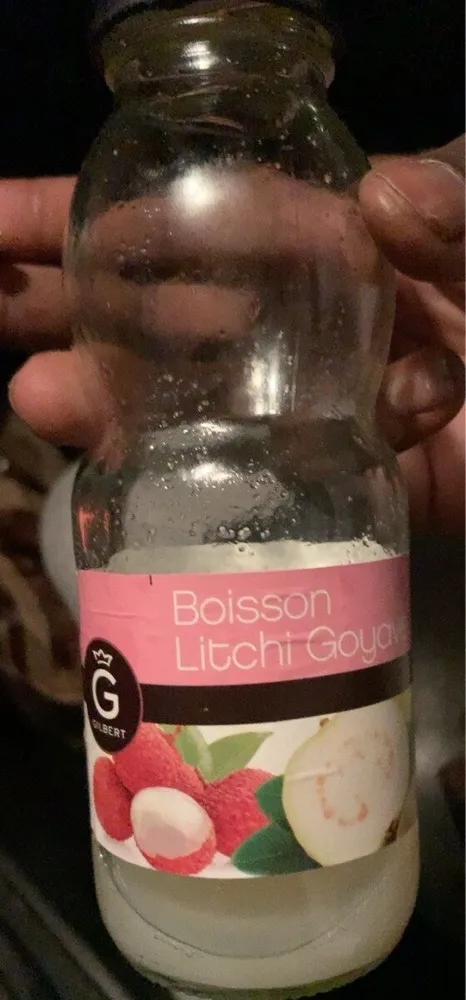 Boisson litchi goyave