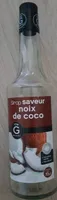 sirop noix de coco