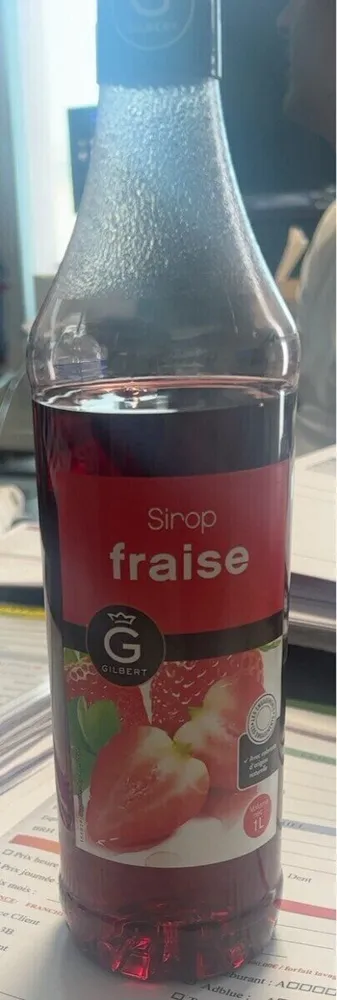Sirop fraise
