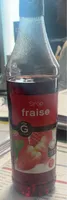 Sirop fraise