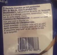 Raclette tranchée